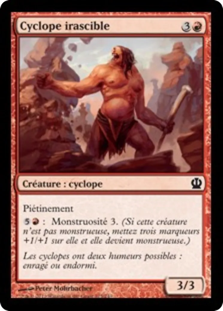 Cyclope irascible — Theros — Magic: The Gathering