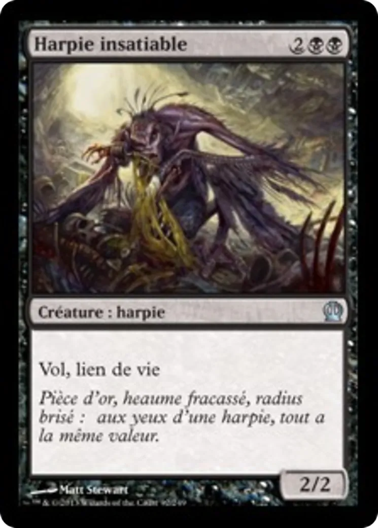 Harpie insatiable — Theros — Magic: The Gathering