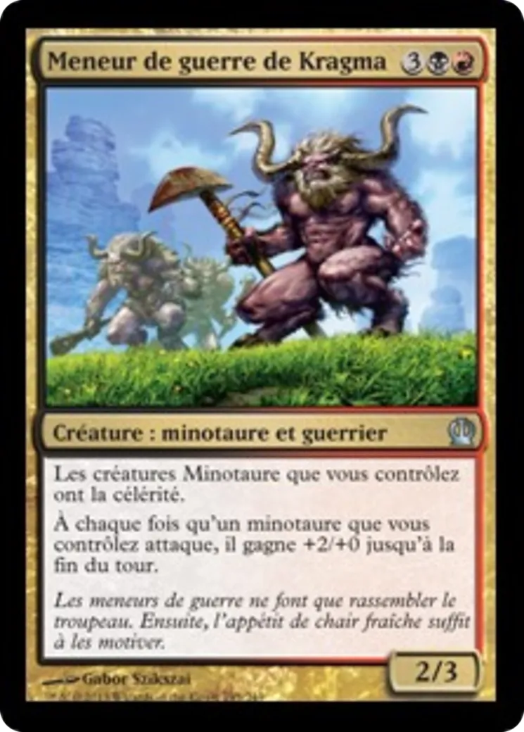 Meneur de guerre de Kragma — Theros — Magic: The Gathering