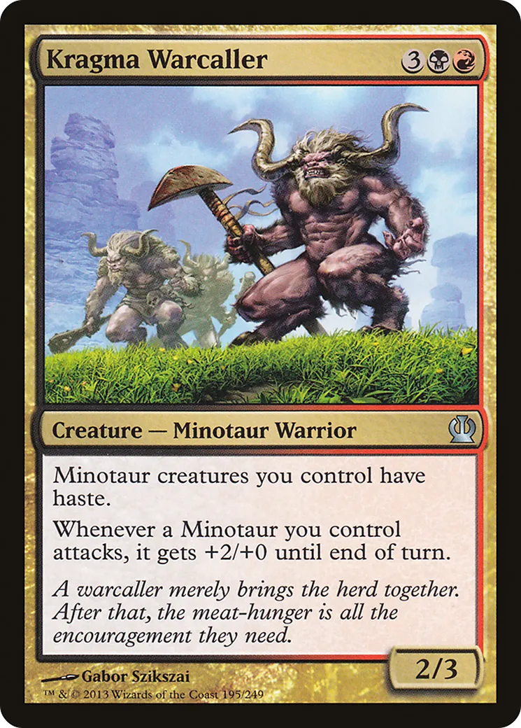 Kragma Warcaller — Theros — Magic: The Gathering
