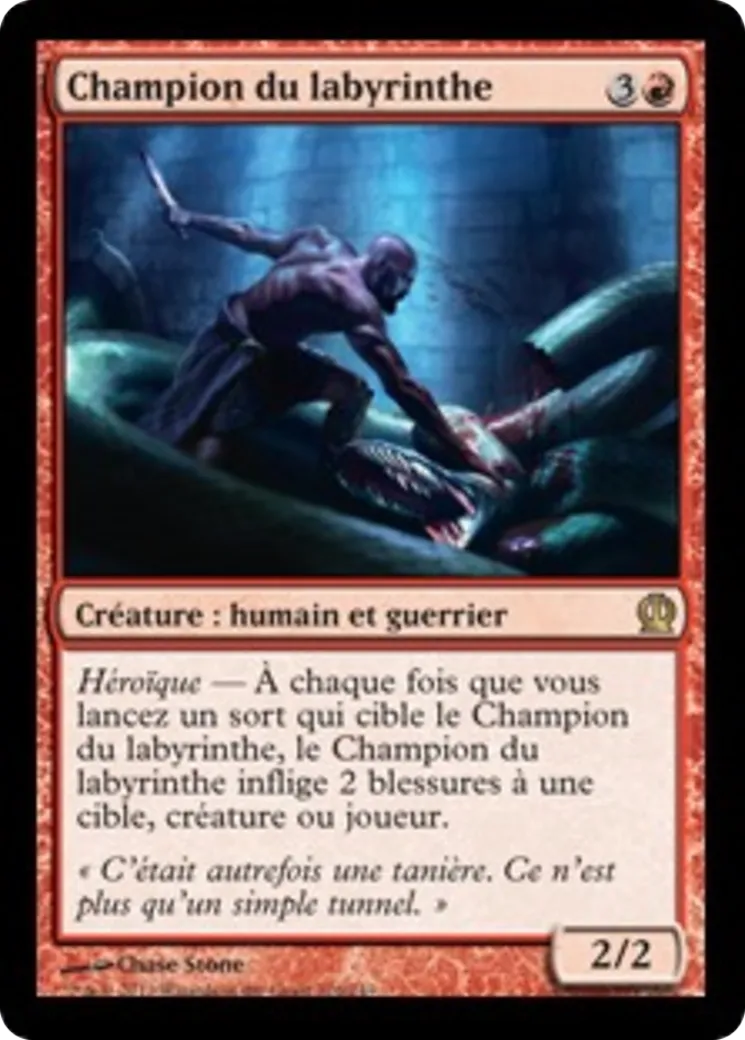 Champion du labyrinthe — Theros — Magic: The Gathering