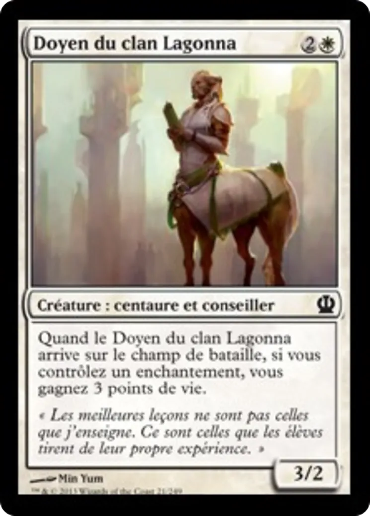 Doyen du clan Lagonna — Theros — Magic: The Gathering