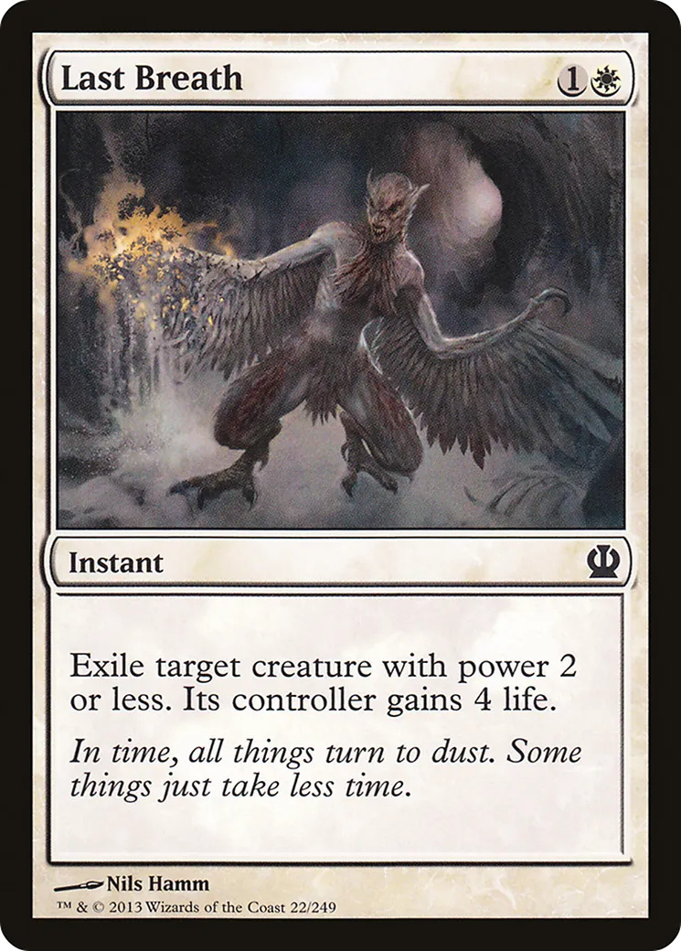 Last Breath — Theros — Magic: The Gathering