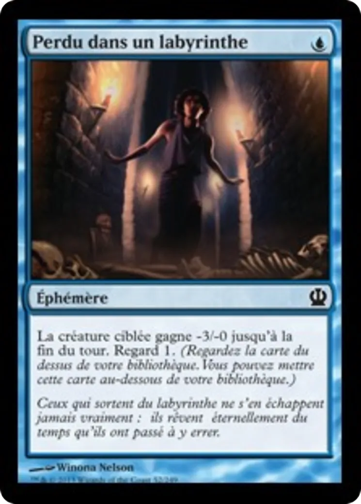 Perdu dans un labyrinthe — Theros — Magic: The Gathering