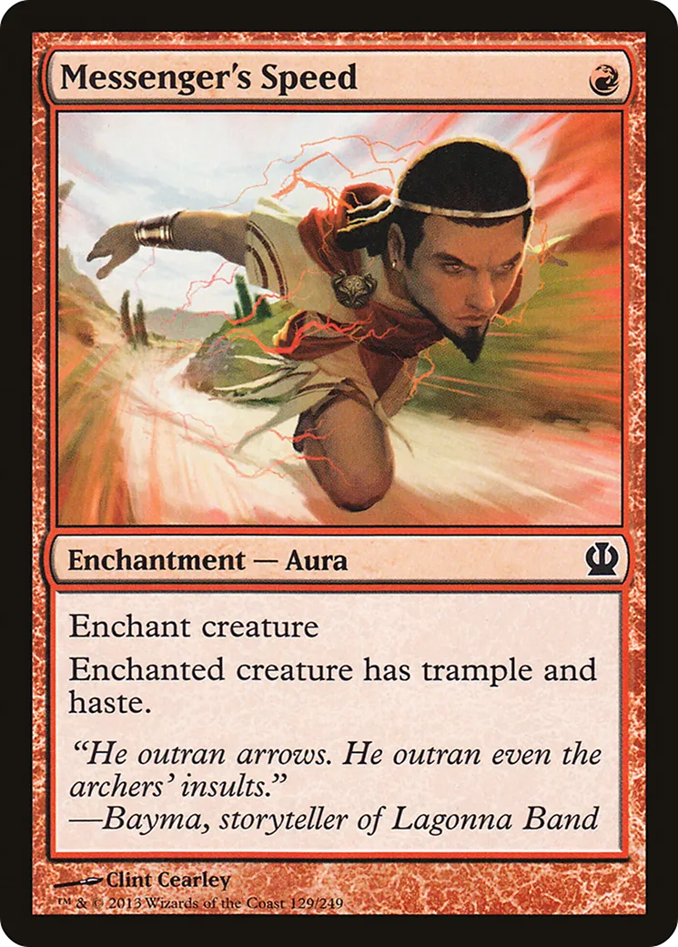 Vitesse du messager — Theros — Magic: The Gathering