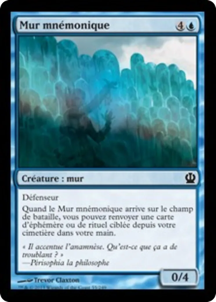 Mur mnémonique — Theros — Magic: The Gathering