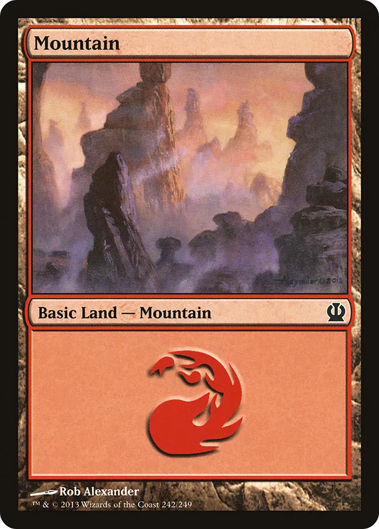 Montagne — Theros — Magic: The Gathering