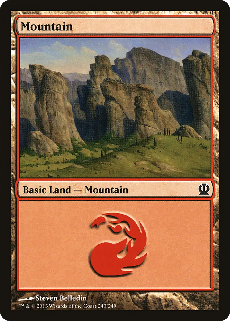 Mountain — Theros — Magic: The Gathering