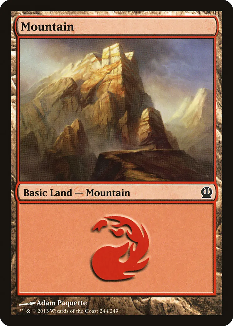 Montagne — Theros — Magic: The Gathering