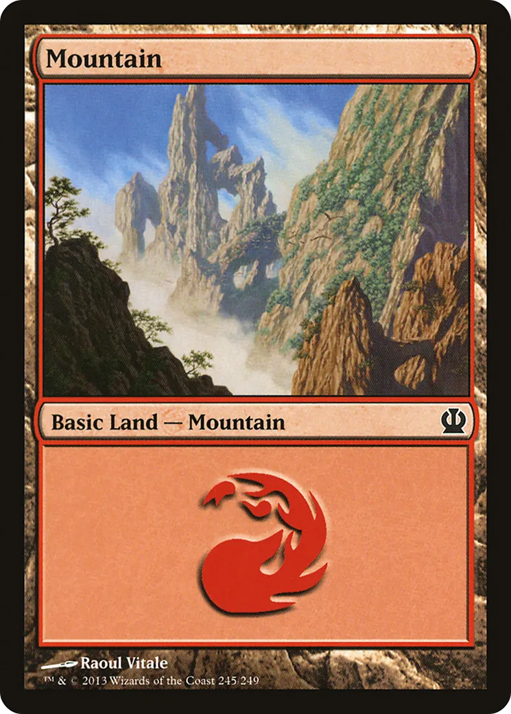 Mountain — Theros — Magic: The Gathering