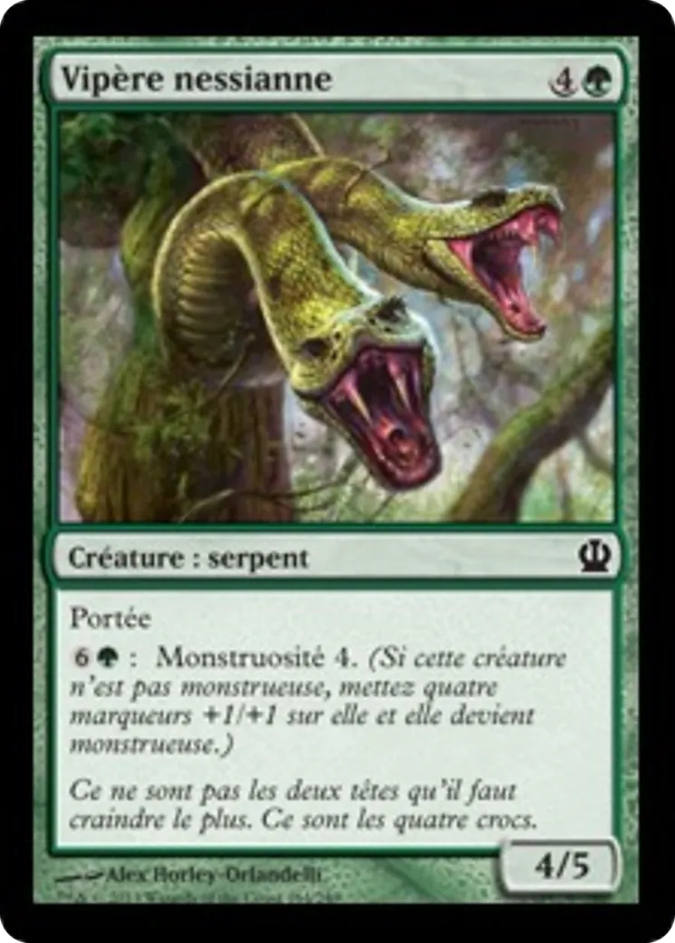 Vipère nessianne — Theros — Magic: The Gathering
