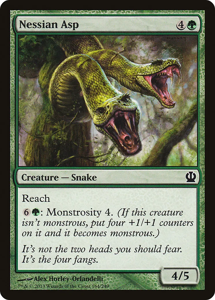 Vipère nessianne — Theros — Magic: The Gathering