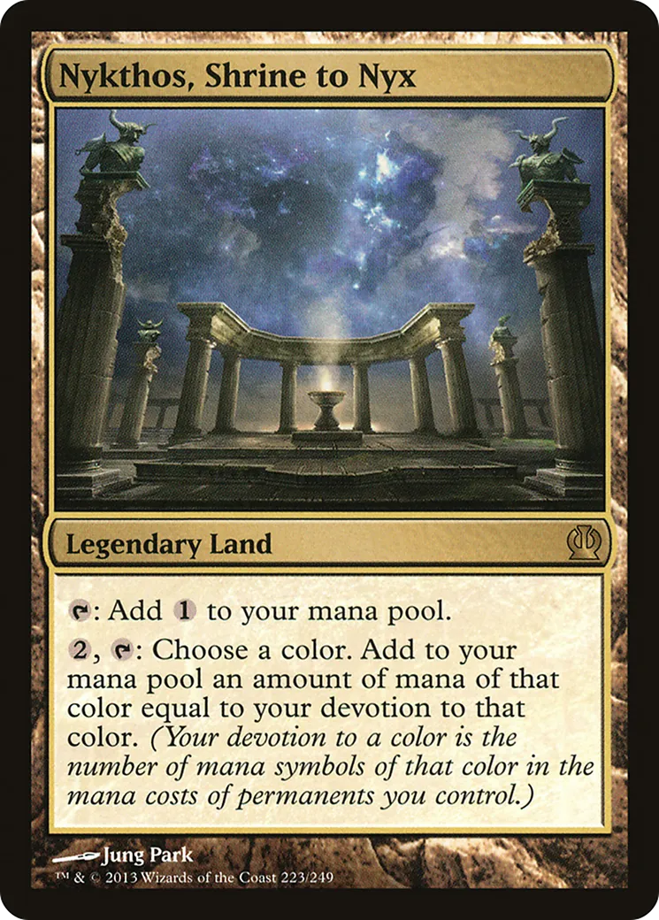 Nykthos, Shrine to Nyx — Theros — Magic: The Gathering
