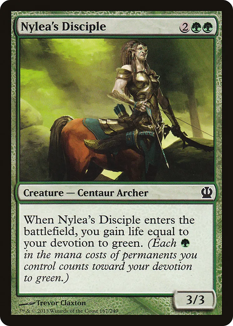Nylea's Disciple — Theros — Magic: The Gathering