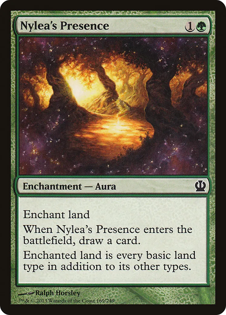 Présence de Nyléa — Theros — Magic: The Gathering
