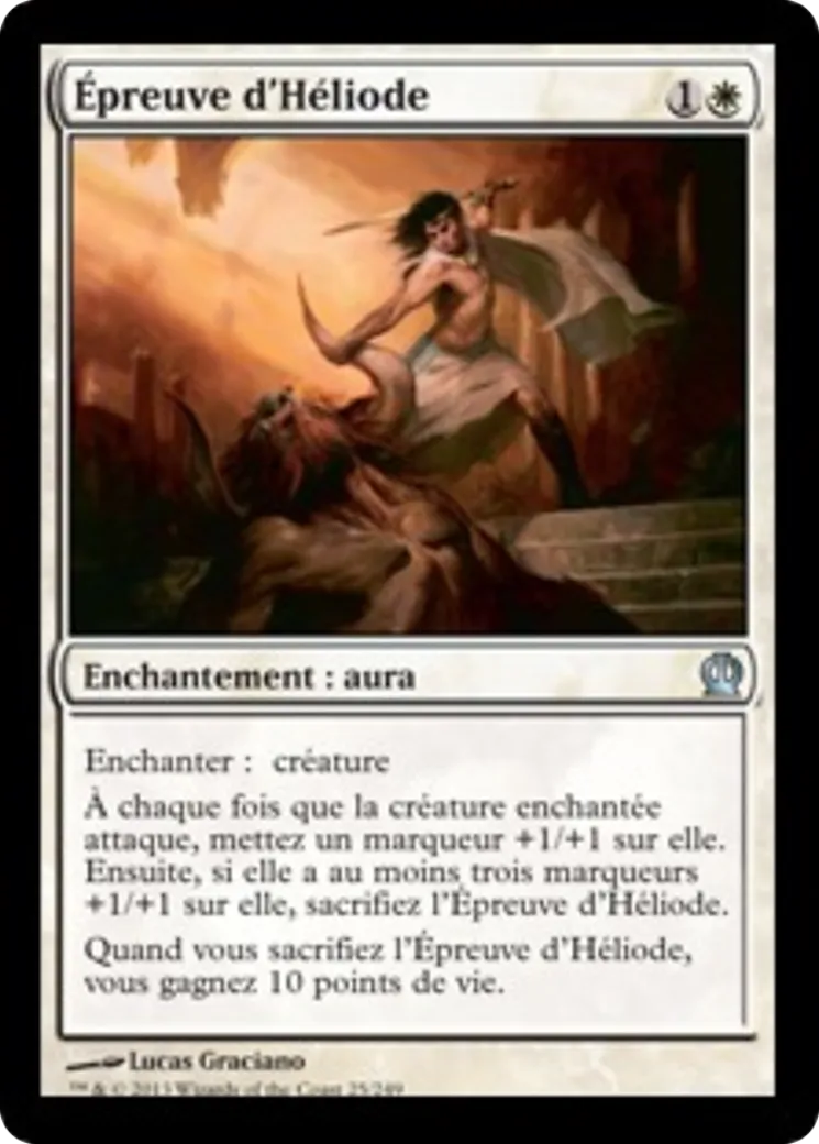 Épreuve d'Héliode — Theros — Magic: The Gathering