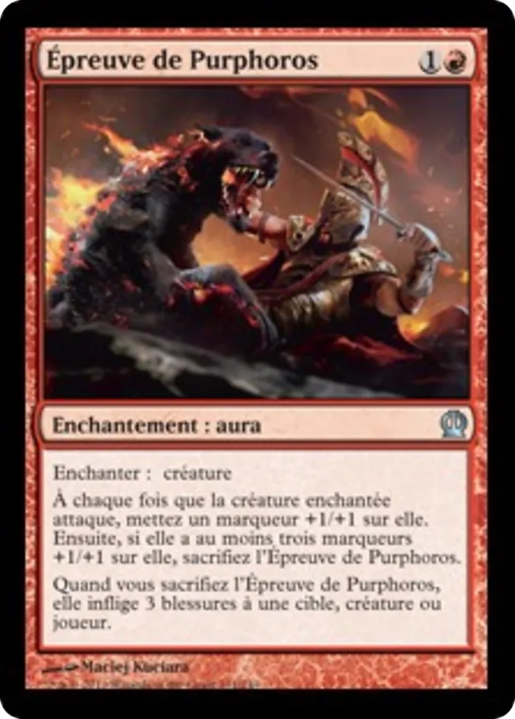 Épreuve de Purphoros — Theros — Magic: The Gathering
