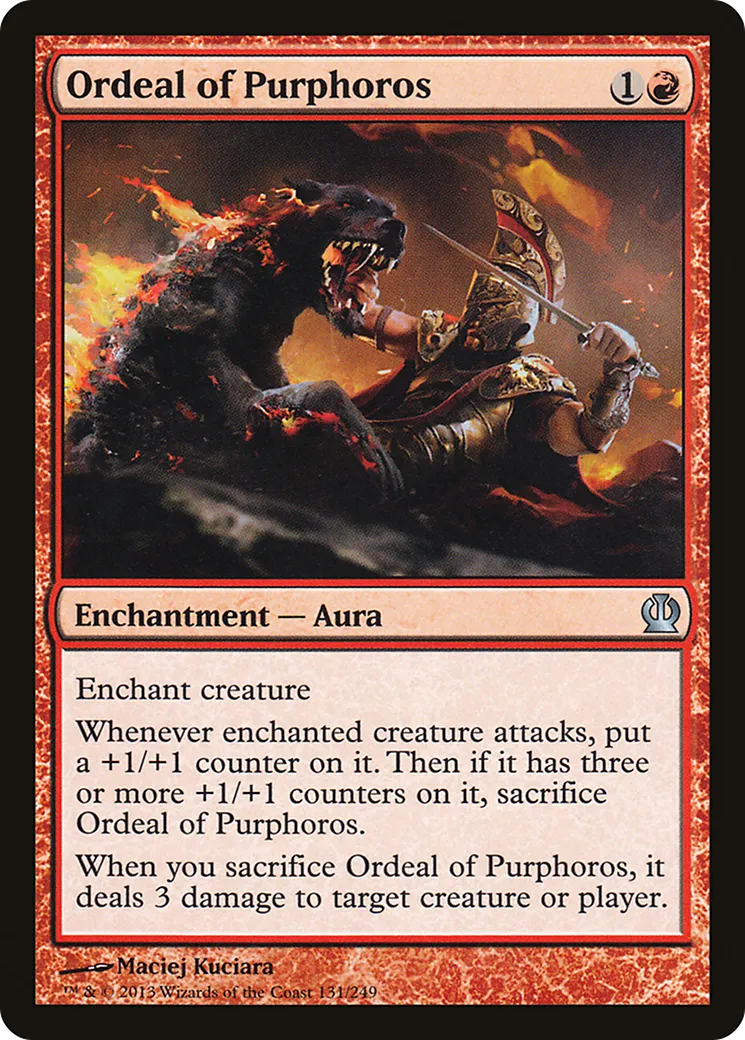 Épreuve de Purphoros — Theros — Magic: The Gathering