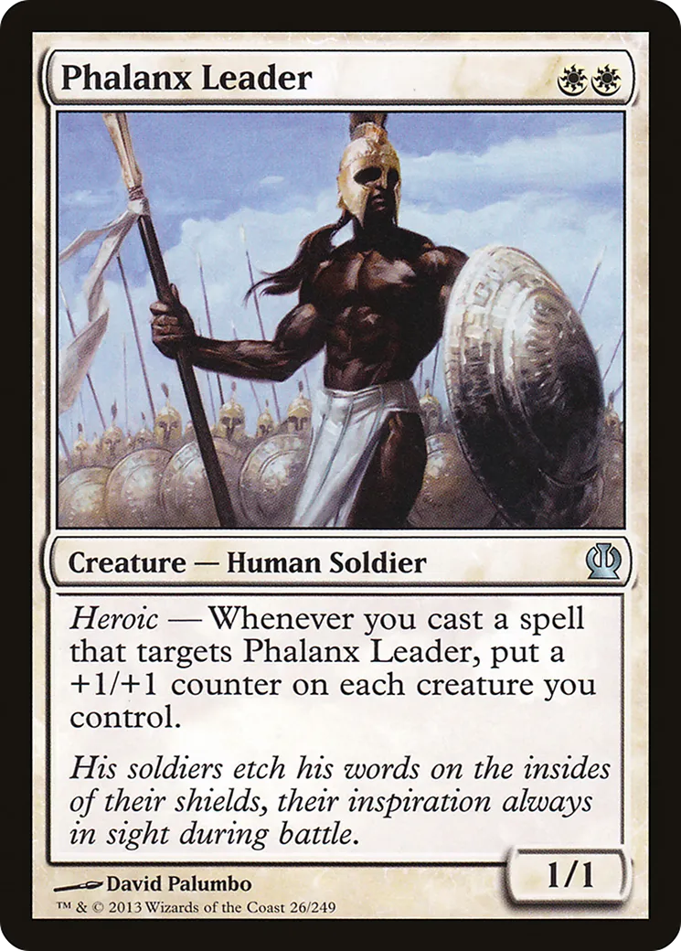 Phalanx Leader — Theros — Magic: The Gathering