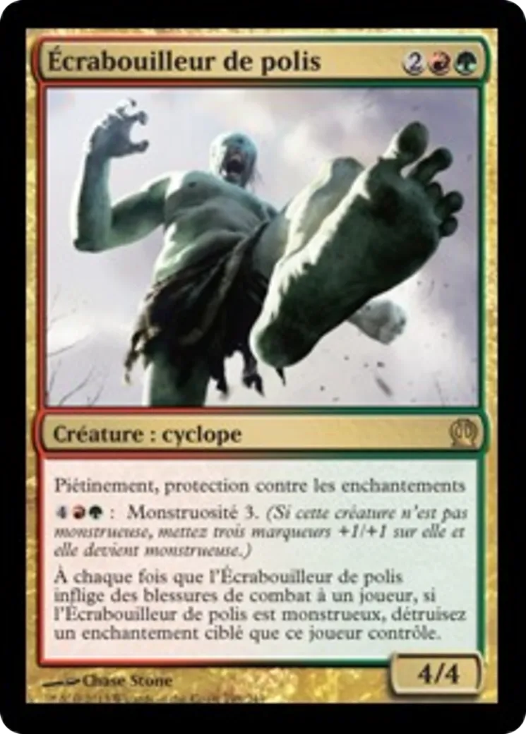 Écrabouilleur de polis — Theros — Magic: The Gathering