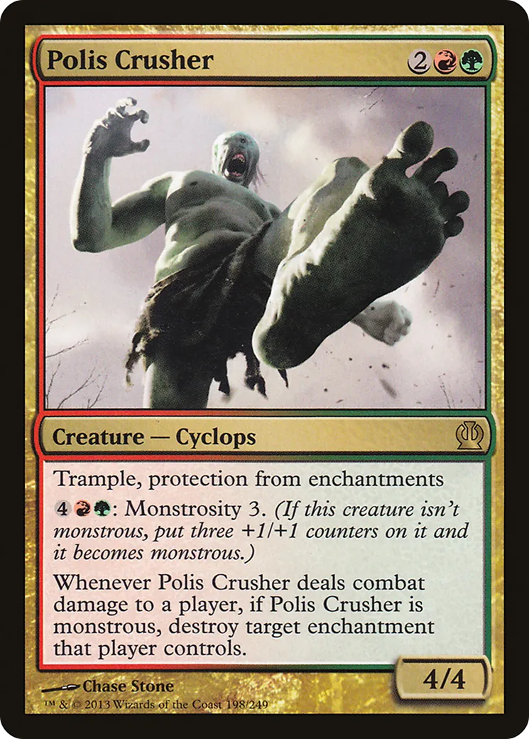 Écrabouilleur de polis — Theros — Magic: The Gathering
