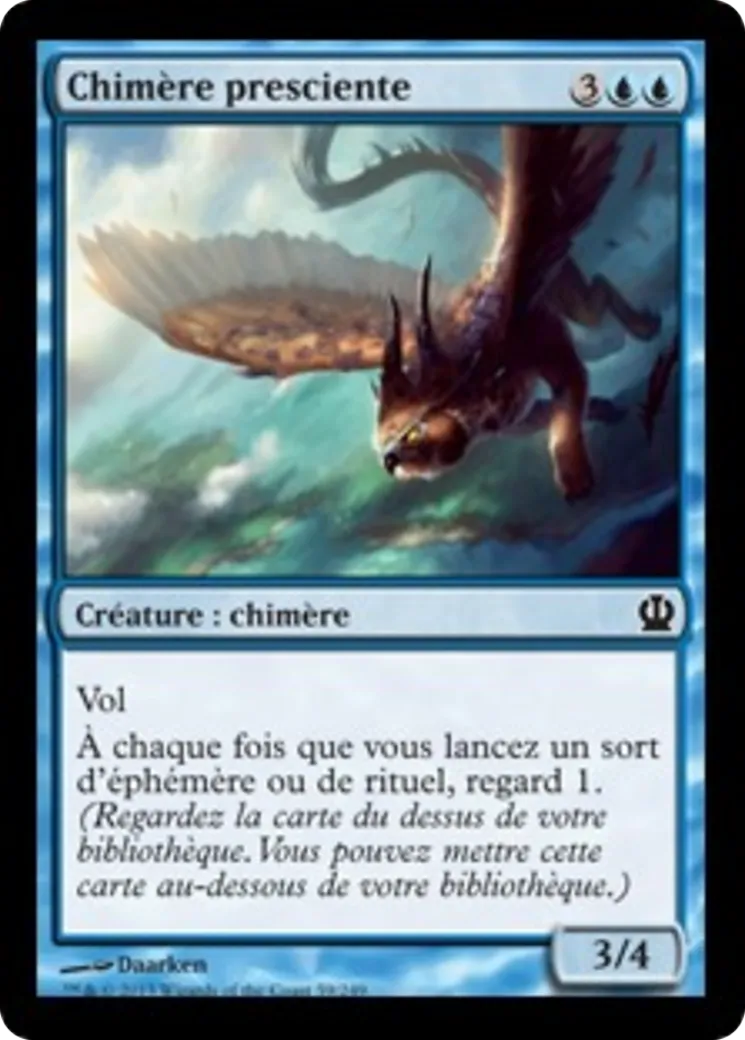 Chimère presciente — Theros — Magic: The Gathering