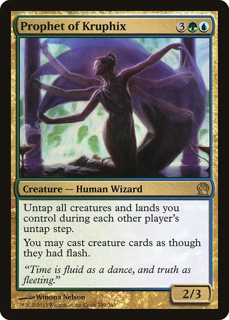 Prophet of Kruphix — Theros — Magic: The Gathering