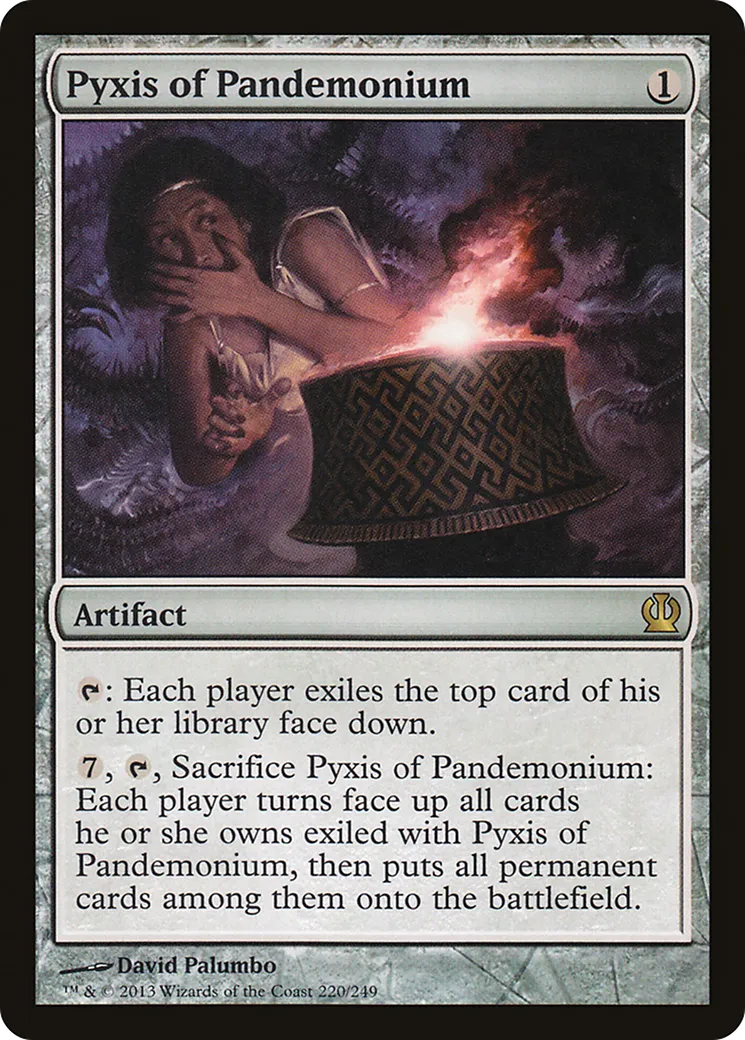 Pyxis of Pandemonium — Theros — Magic: The Gathering