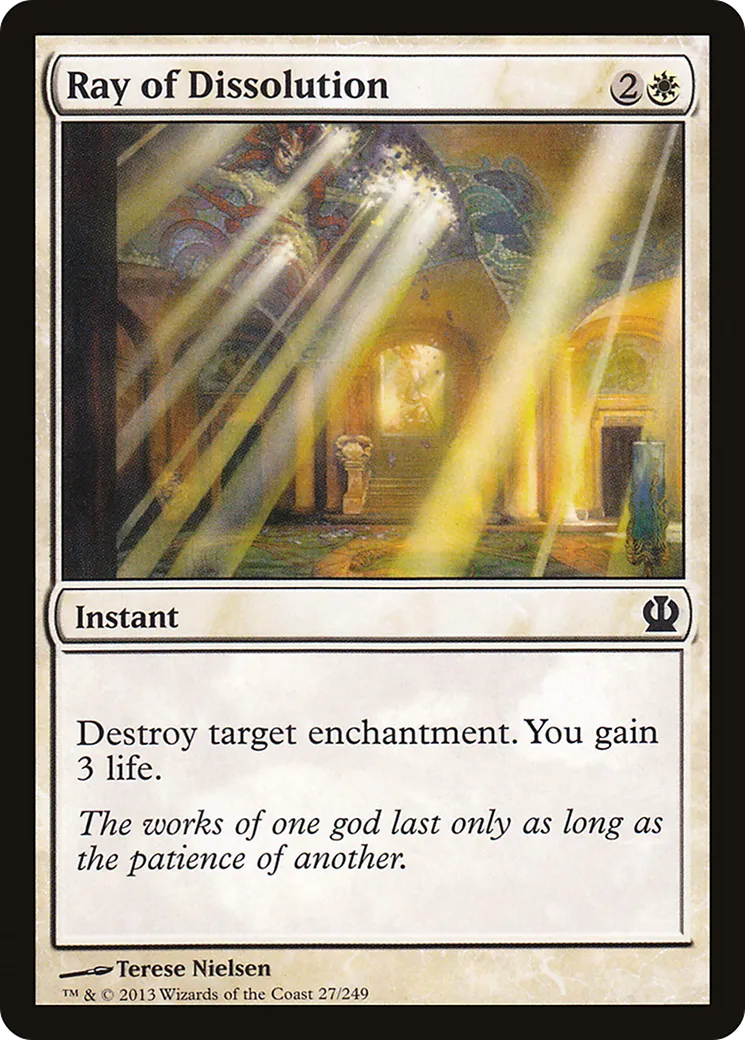Ray of Dissolution — Theros — Magic: The Gathering