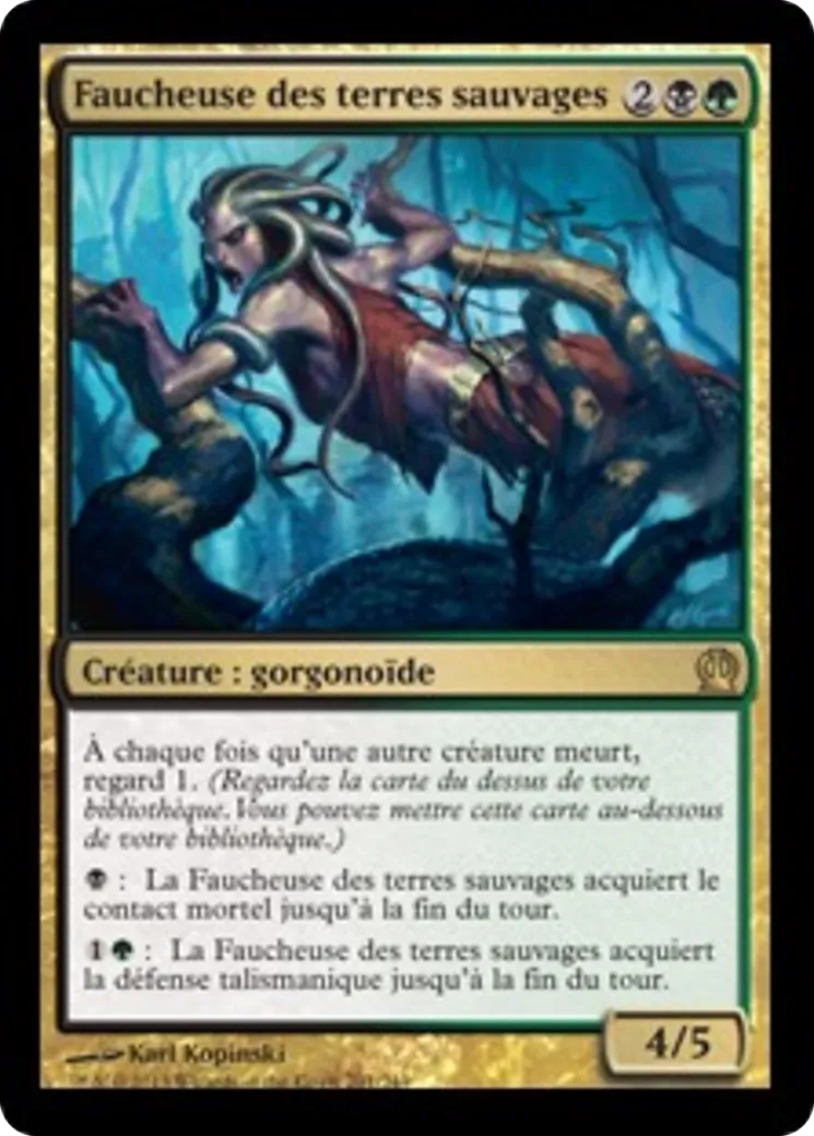Faucheuse des terres sauvages — Theros — Magic: The Gathering