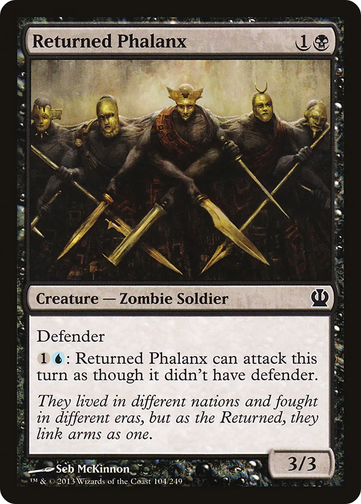Returned Phalanx — Theros — Magic: The Gathering