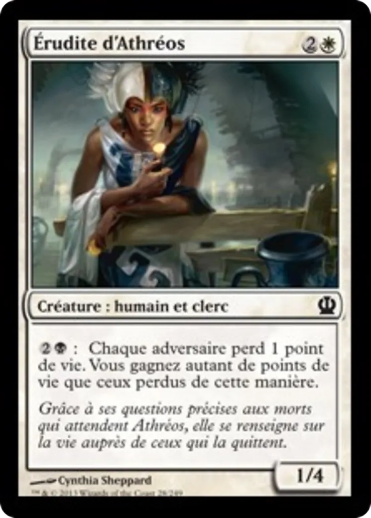 Érudite d'Athréos — Theros — Magic: The Gathering