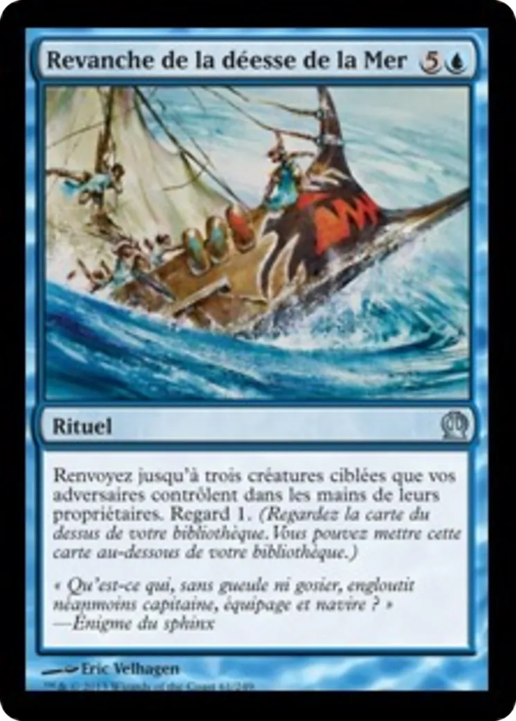 Revanche de la déesse de la Mer — Theros — Magic: The Gathering