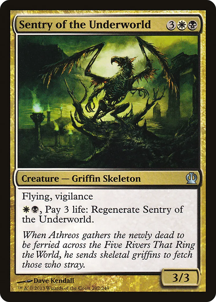 Sentry of the Underworld — Theros — Magic: The Gathering