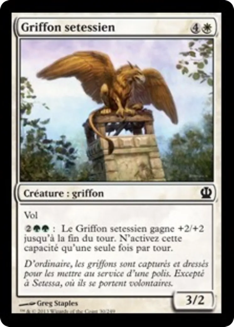 Griffon setessien — Theros — Magic: The Gathering