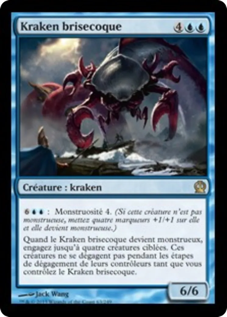 Kraken brisecoque — Theros — Magic: The Gathering