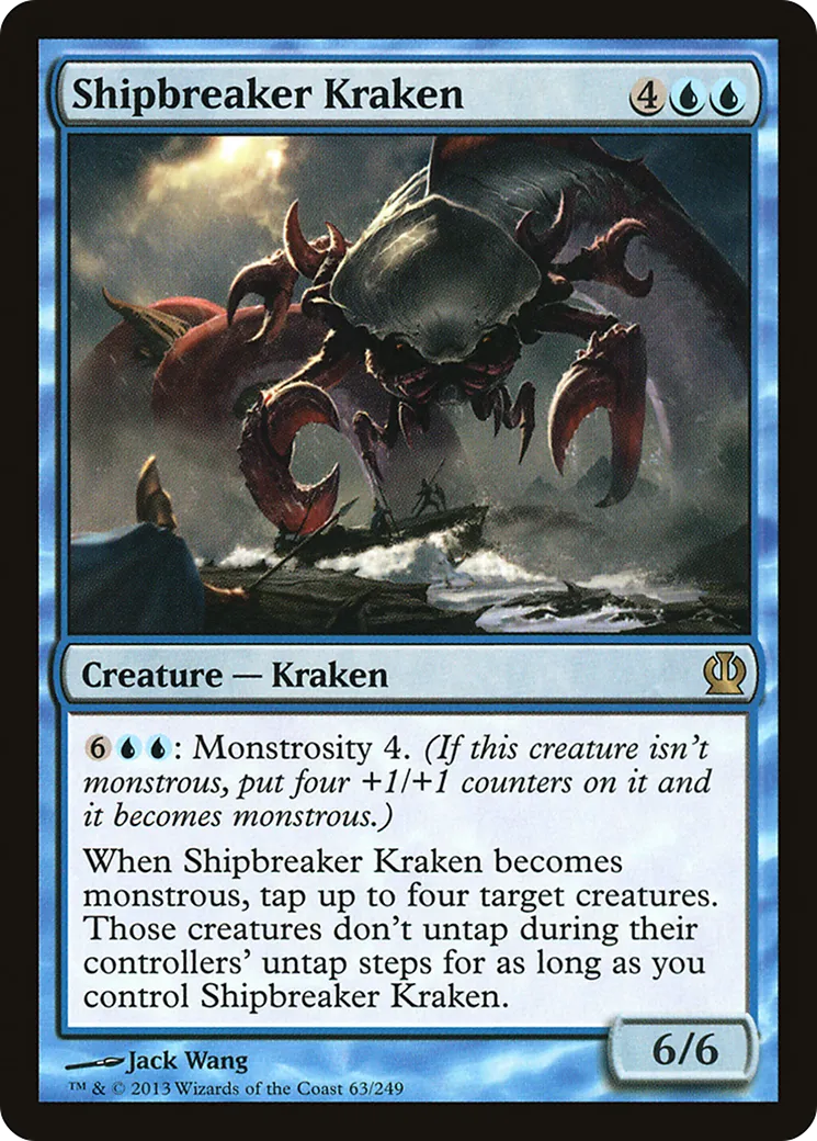 Kraken brisecoque — Theros — Magic: The Gathering