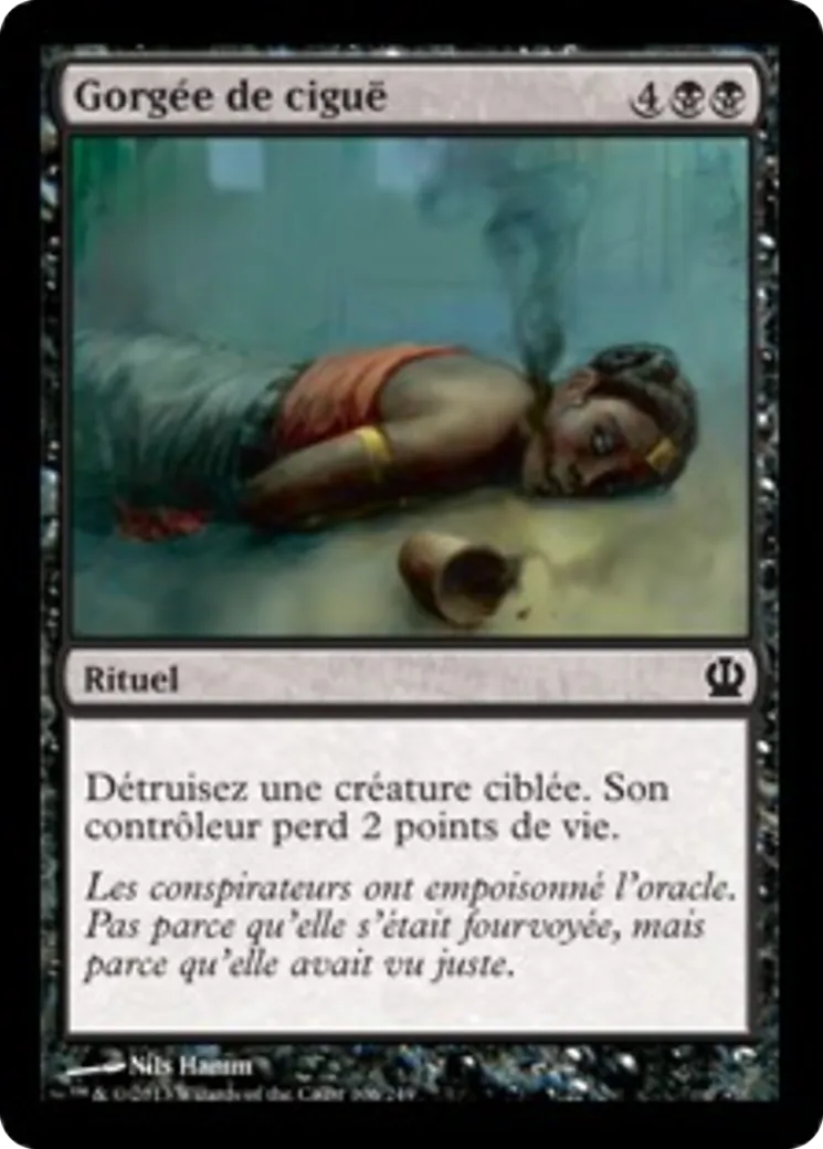Gorgée de ciguë — Theros — Magic: The Gathering