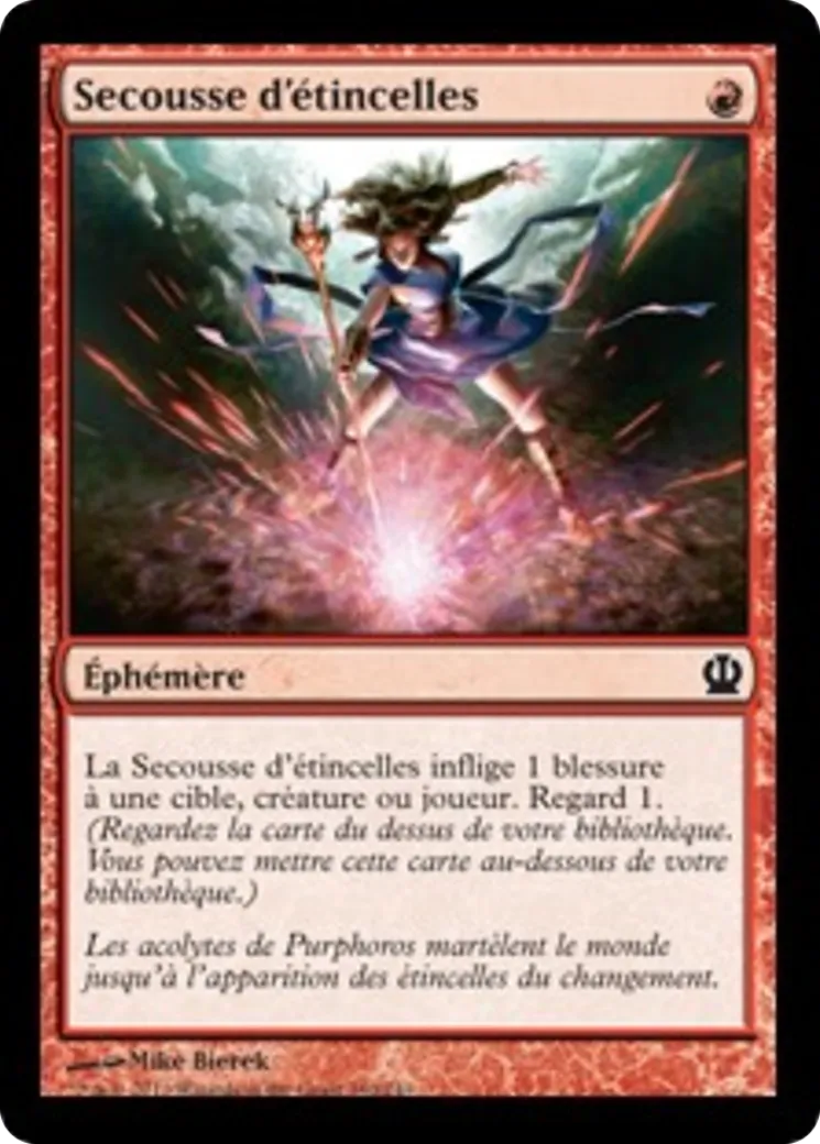 Secousse d'étincelles — Theros — Magic: The Gathering