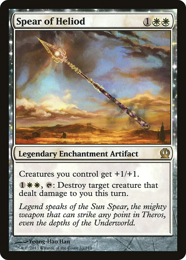 Spear of Heliod — Theros — Magic: The Gathering