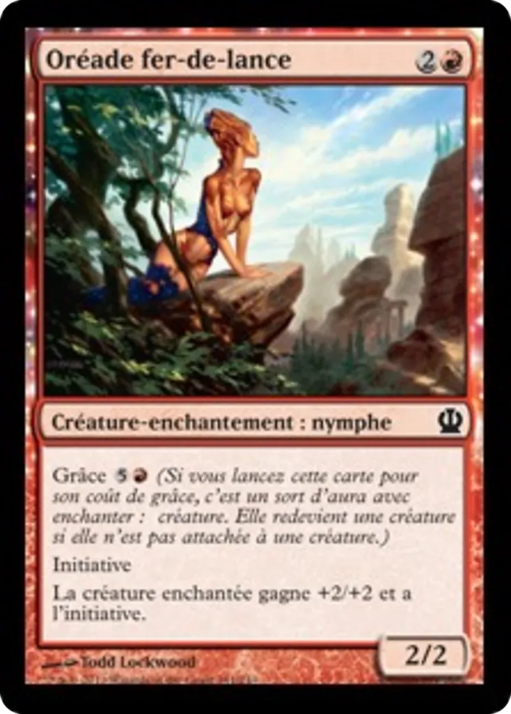 Oréade fer-de-lance — Theros — Magic: The Gathering