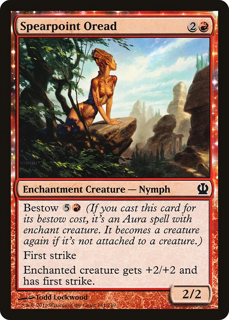 Oréade fer-de-lance — Theros — Magic: The Gathering