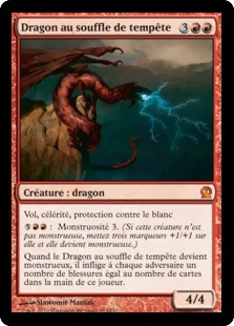 Dragon au souffle de tempête — Theros — Magic: The Gathering