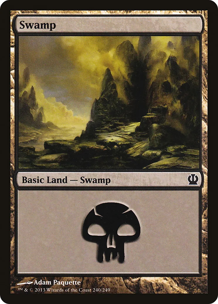 Swamp — Theros — Magic: The Gathering