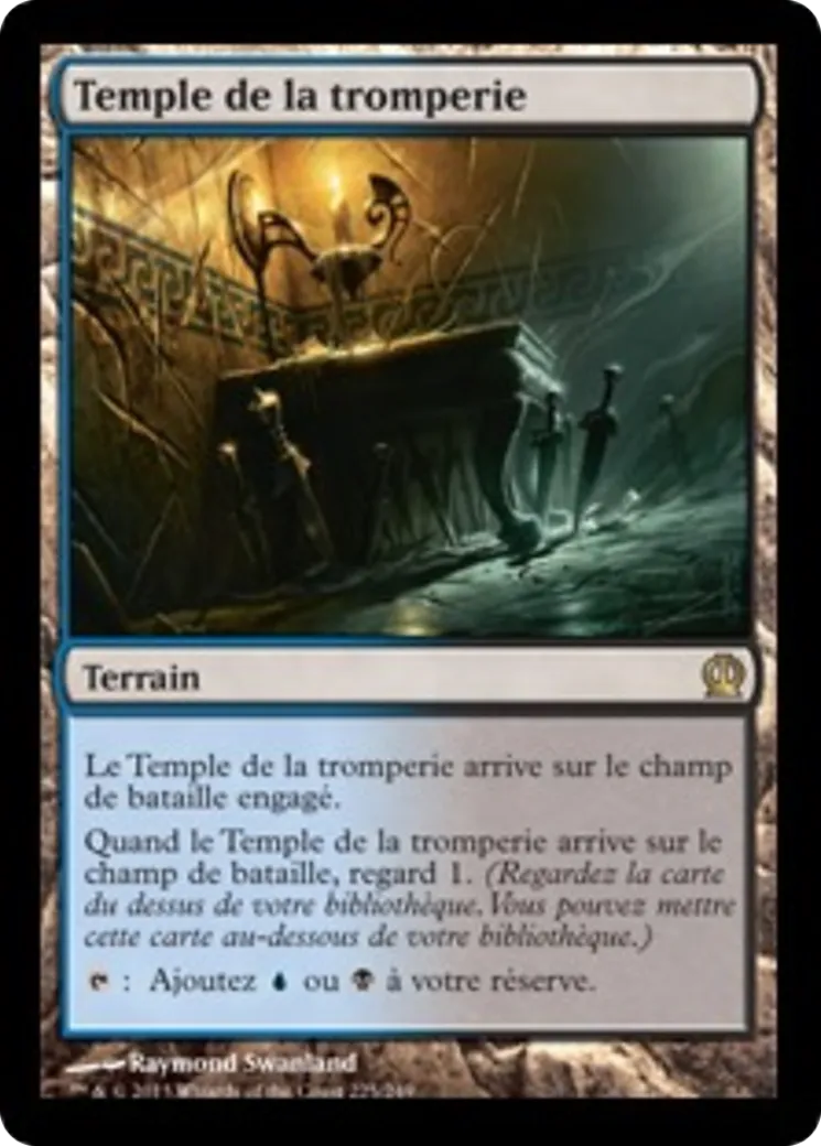 Temple de la tromperie — Theros — Magic: The Gathering