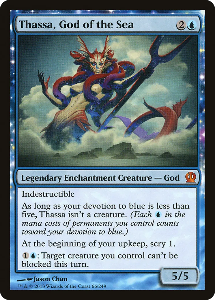 Thassa, God of the Sea — Theros — Magic: The Gathering