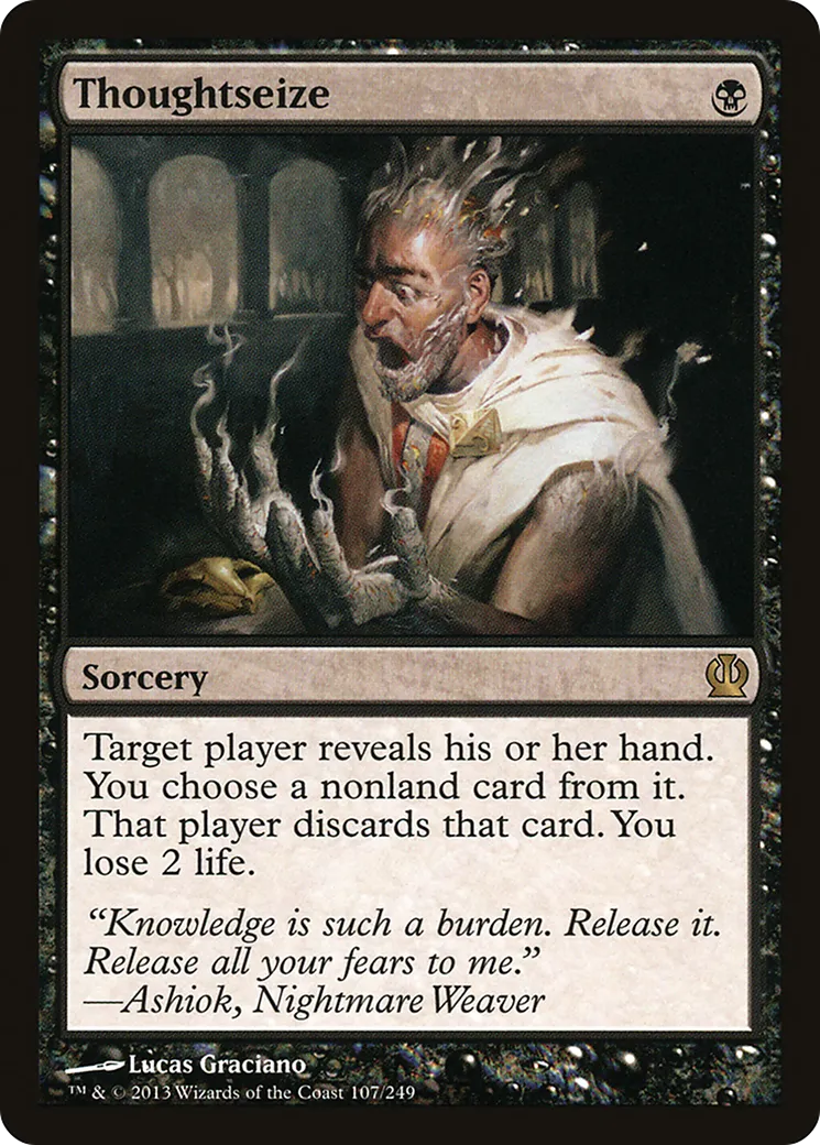 Thoughtseize — Theros — Magic: The Gathering