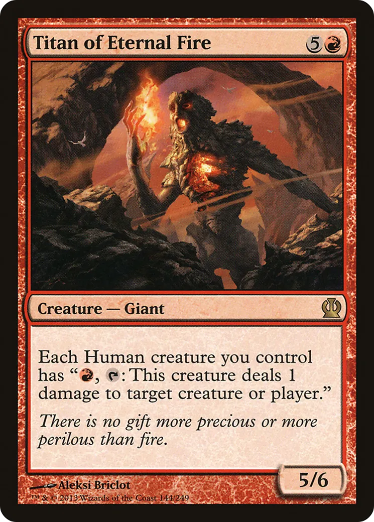 Titan of Eternal Fire — Theros — Magic: The Gathering