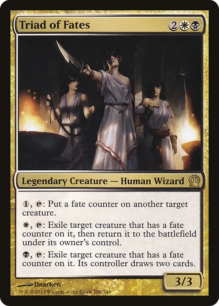 Triade des Moires — Theros — Magic: The Gathering