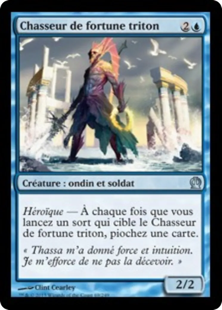 Chasseur de fortune triton — Theros — Magic: The Gathering